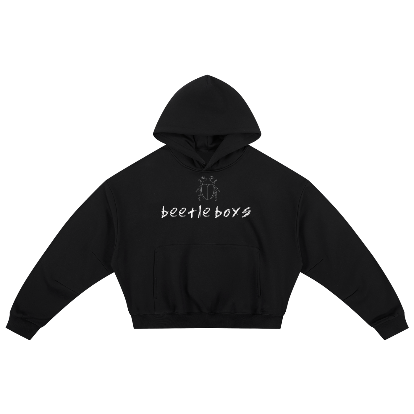 Essential Boxy Darted Sleeve Hoodie